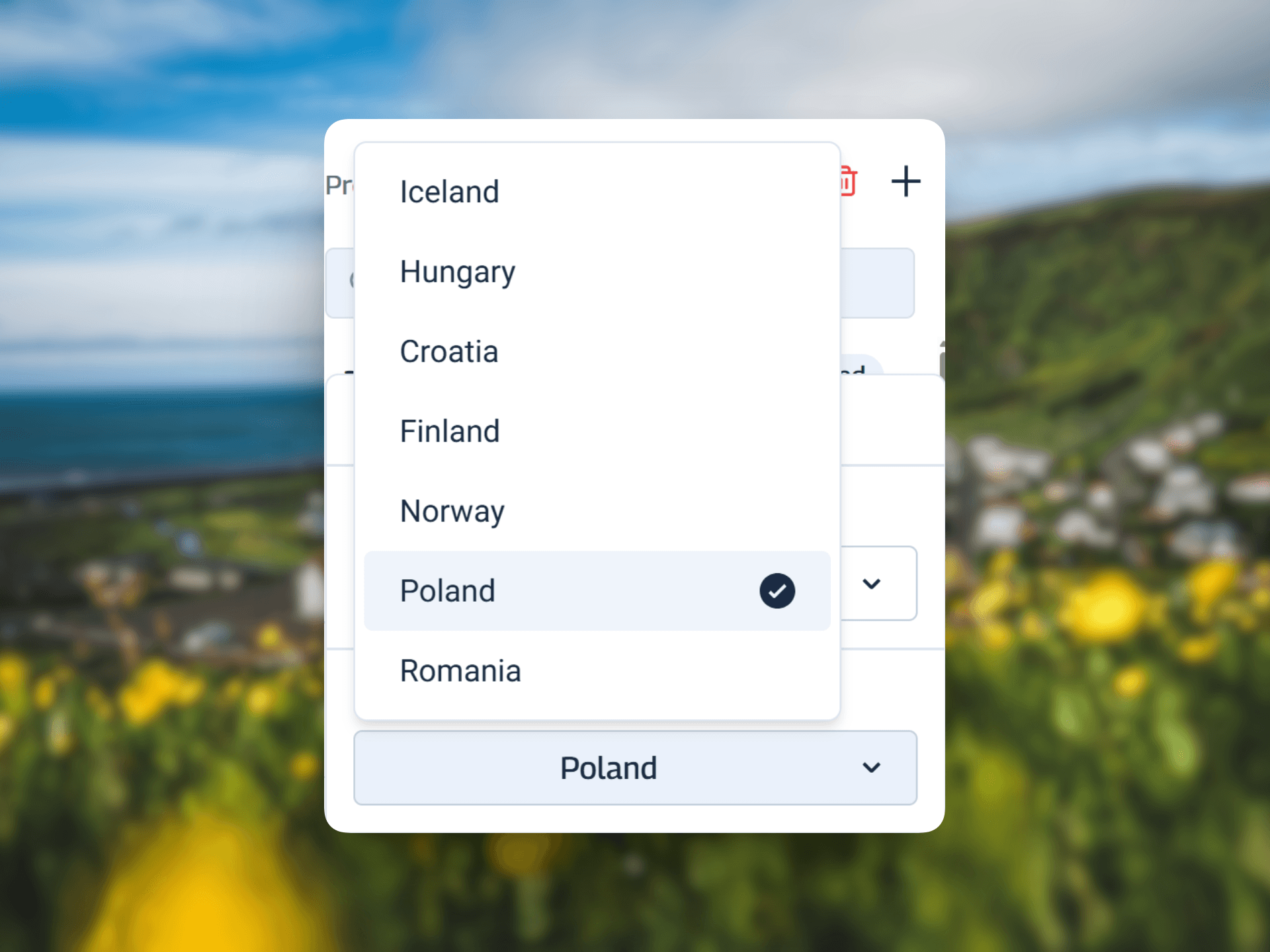 Usean oikeusalueen kattavuus